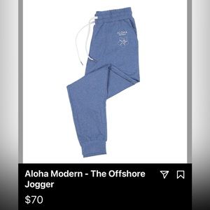 NWT Aloha Modern Offshore jogger Size M/L